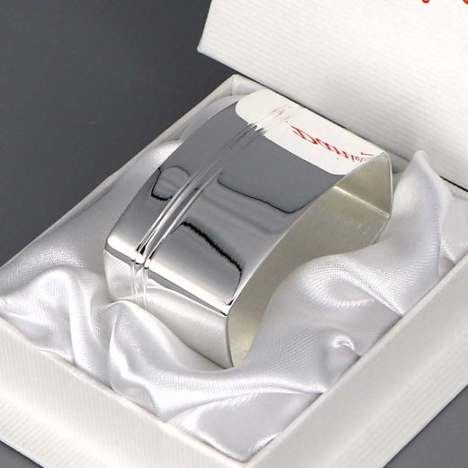 Lien De Serviette Argent Filet Une Gorge Daniel Cregut | Cadeaux de Famille Lien De Serviette Argent Filet Une Gorge Daniel Cregut