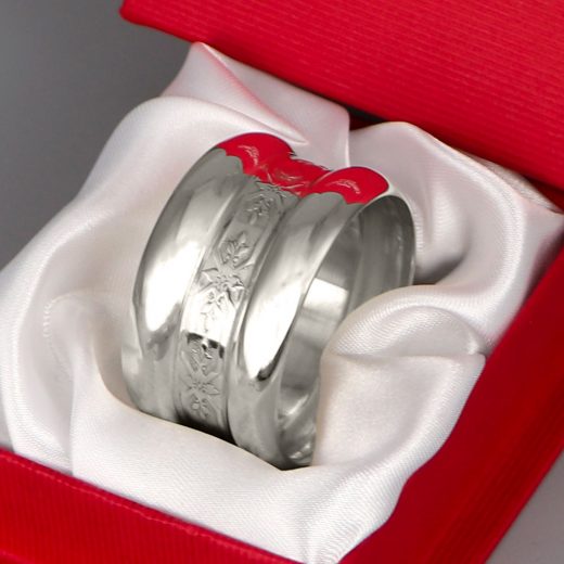 Rond De Serviette Argent Russe Aubry Cadoret | Cadeaux de Famille Rond De Serviette Argent Russe Aubry Cadoret