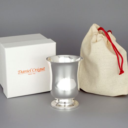 Timbale Bapteme Perles Sur Pied Douche Daniel Cregut