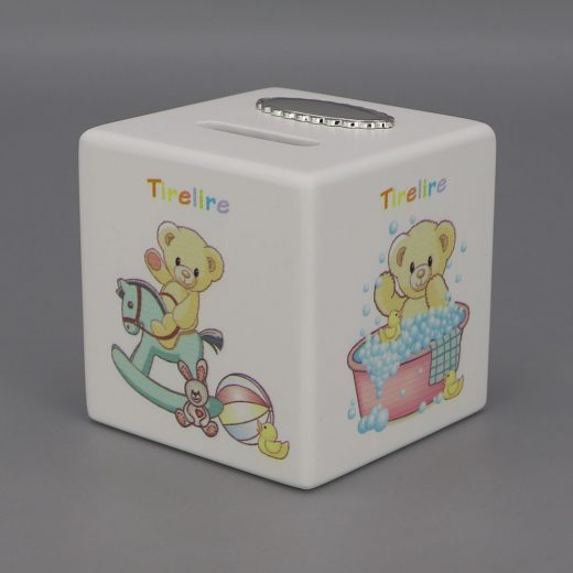 Tirelire Argent Enfant Serie Blanche Cadeaux De Famille Daniel Cregut