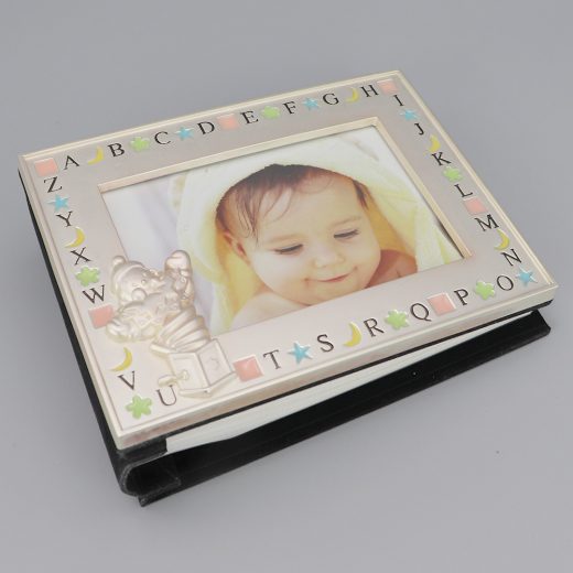 Cadre Argent Album Photo Bebe Enfant Alphabet Daniel Cregut