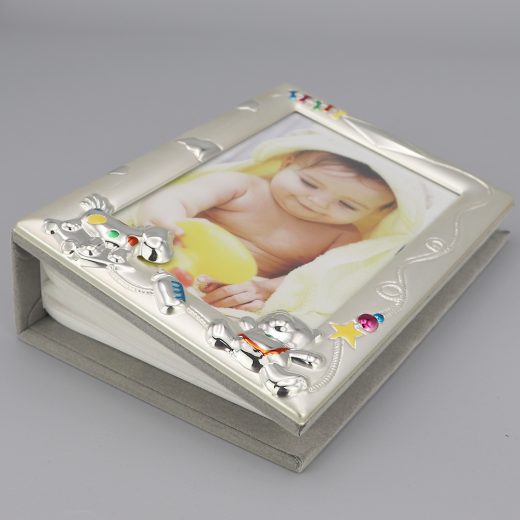 Cadre Argent Album Photo Bebe Enfant Colore Daniel Cregut
