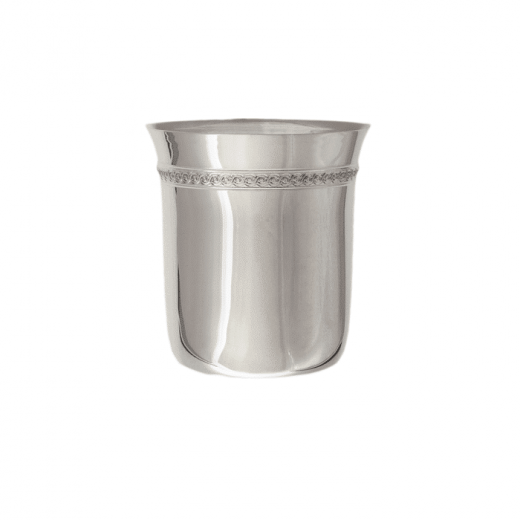 Timbale en argent Entrelas