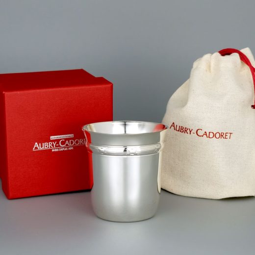 Timbale Bapteme Rubans Croises Aubry Cadoret
