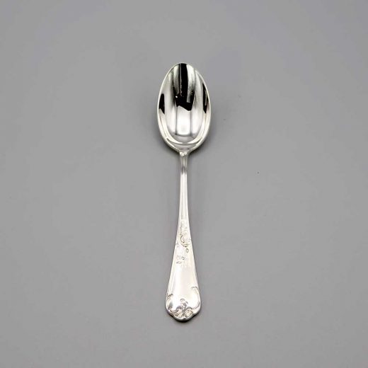 Aubry Cadoret Cuillere Bebe Metal Argente Louis Xv Regence