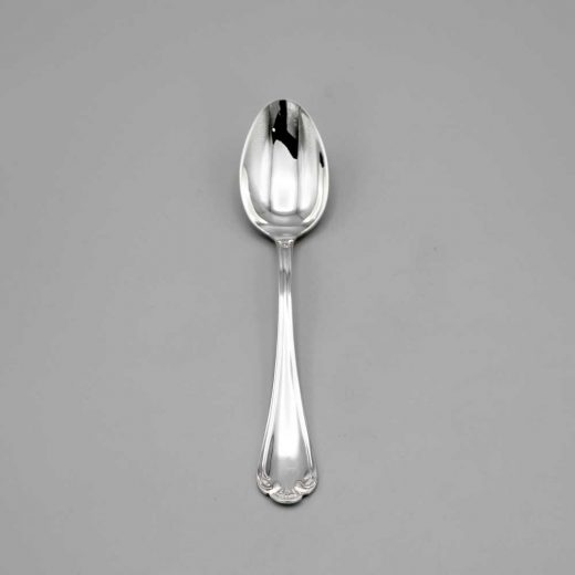 Aubry Cadoret Cuillere Bebe Metal Argente Rocailles