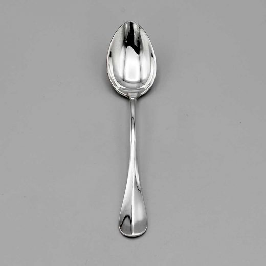 Aubry Cadoret Cuillere Enfant Metal Argente Medaillon