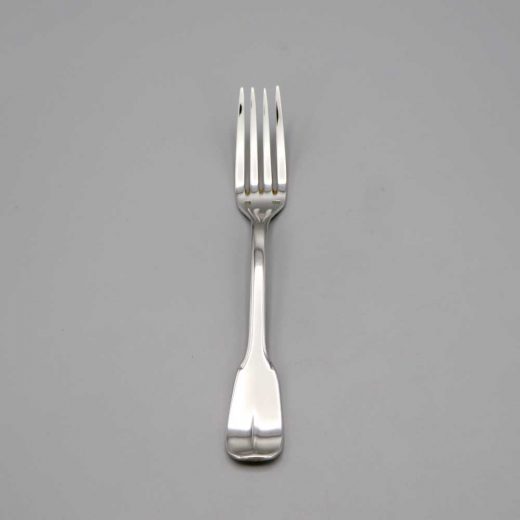 Aubry Cadoret Fourchette Bebe Metal Argente Uniplat