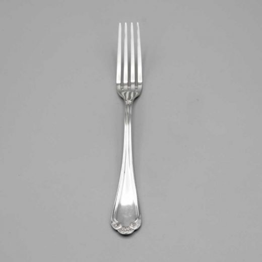 Aubry Cadoret Fourchette Enfant Metal Argente Rocailles
