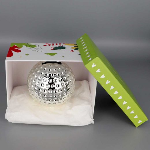 Daniel Cregut Cadeaux De Famille Tirelire Argent Balle De Golf