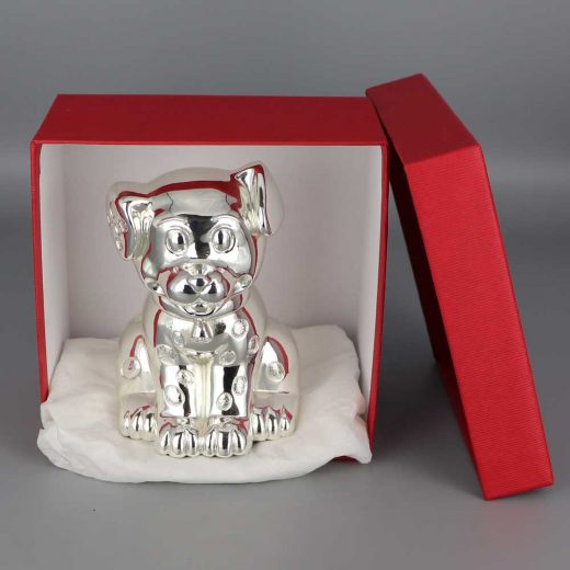 Daniel Cregut Cadeaux De Famille Tirelire Argent Chien