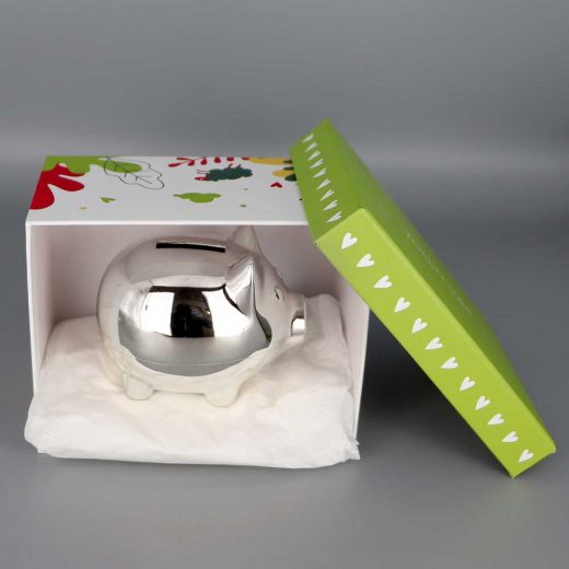 Daniel Cregut Cadeaux De Famille Tirelire Argent Cochon