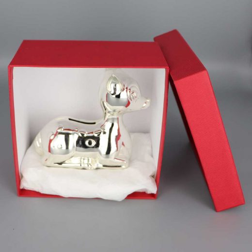 Daniel Cregut Cadeaux De Famille Tirelire Argent Faon