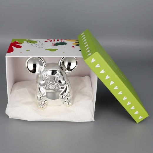 Daniel Cregut Cadeaux De Famille Tirelire Argent Souris
