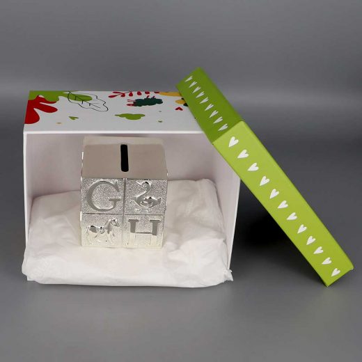 Daniel Cregut Cadeaux De Famille Tirelire Cube Alphabet