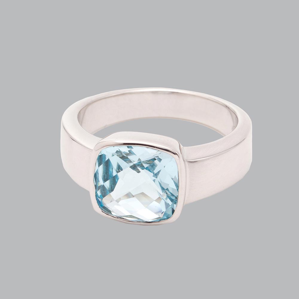 Bague argent Topaze