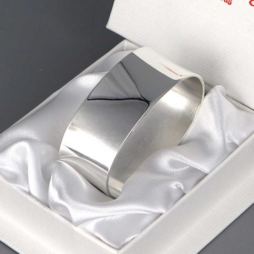Rond De Serviette Argent Ovale Daniel Cregut