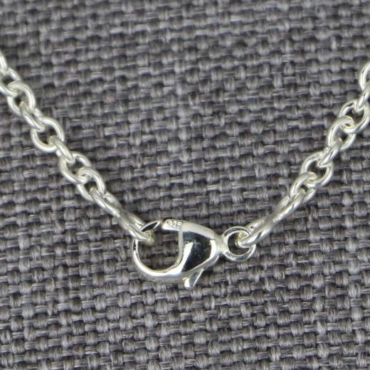 Collier Argent Massif Anneau Aubry Cadoret 2