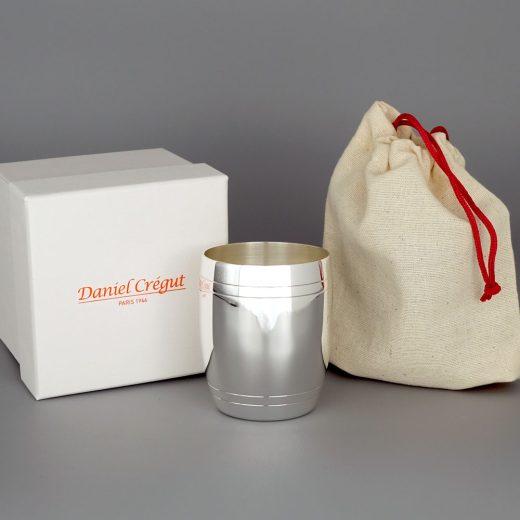 Timbale Argent Tonneau Filet Double Daniel Cregut