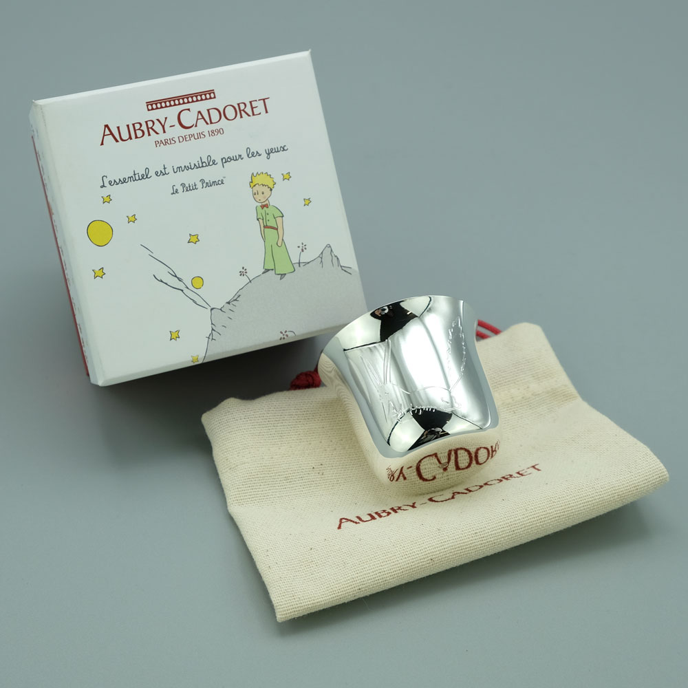 Coquetier Personnalise Argent Le Petit Prince Renard