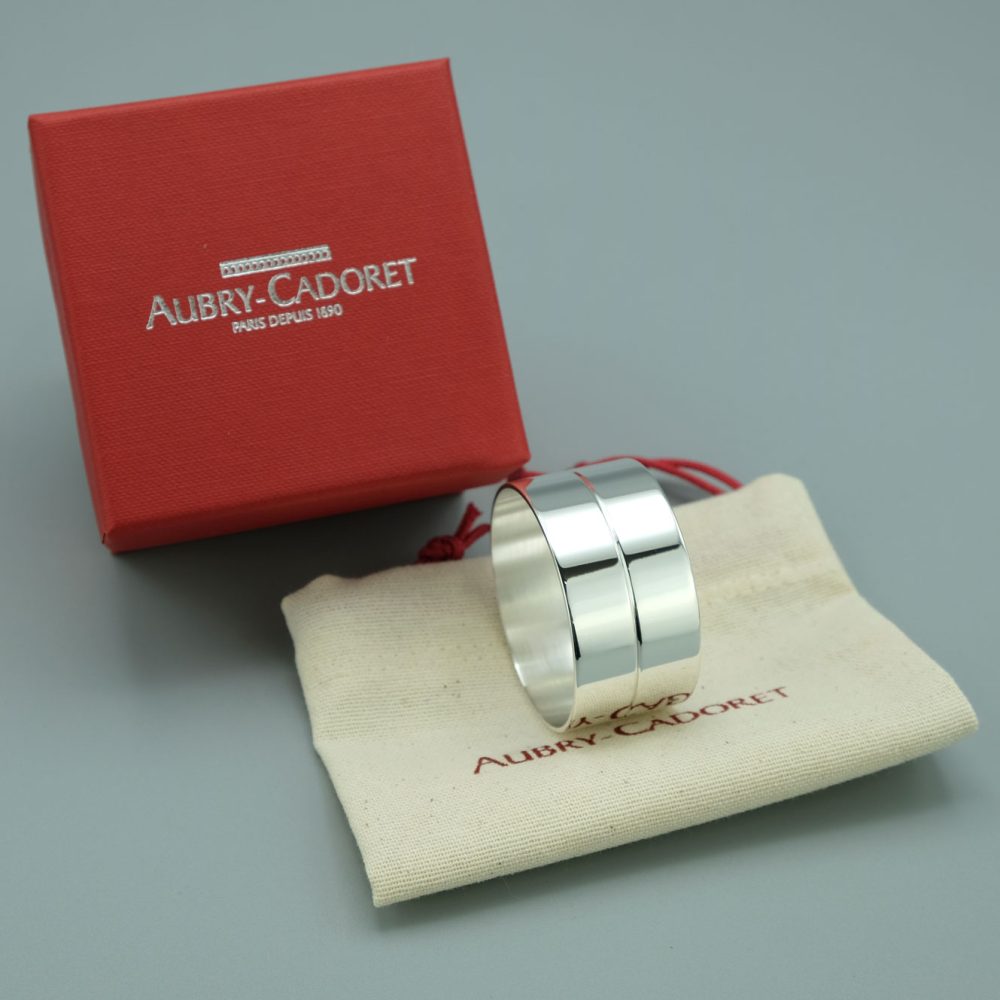 Rond De Serviette Argent Guethary Aubry Cadoret