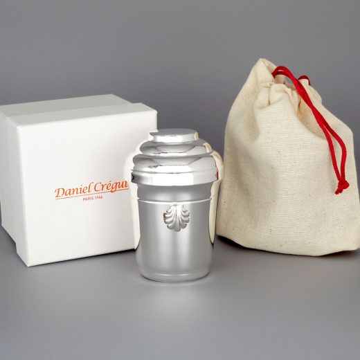 Timbale En Argent Coquille Couvercle Daniel Cregut