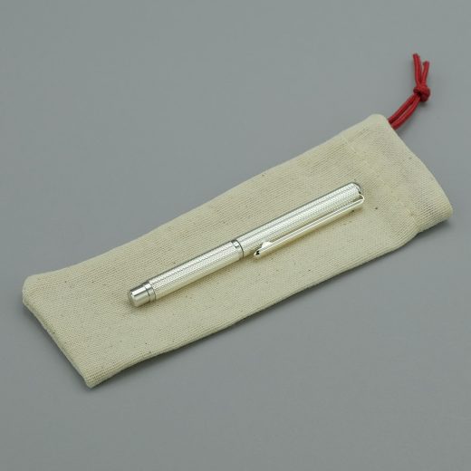 Stylo A Bille Mini Venise Metal Argente 2 | Cadeaux de Famille Stylo A Bille Mini Venise Metal Argente 2