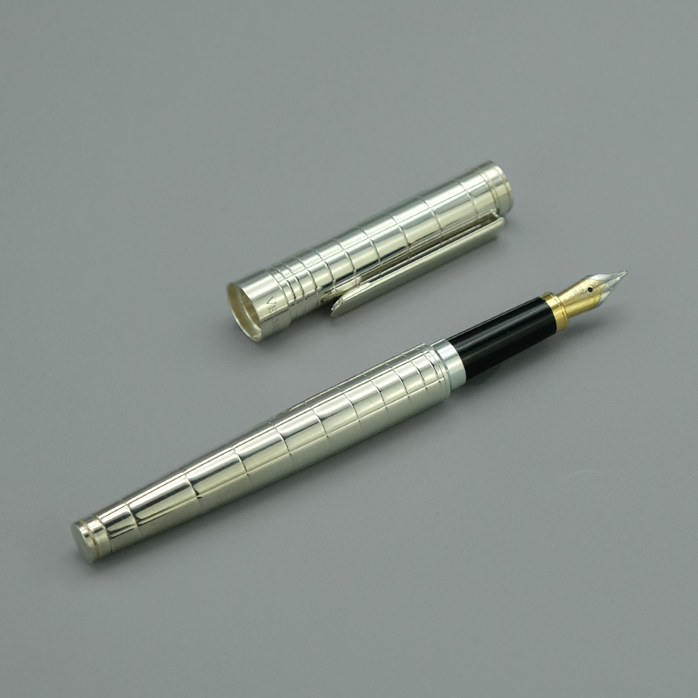 Stylo A Plume San Francisco Metal Argente 2