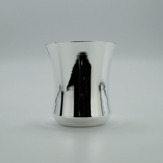 Timbale Contemporaine Metal Argente 3 Maison