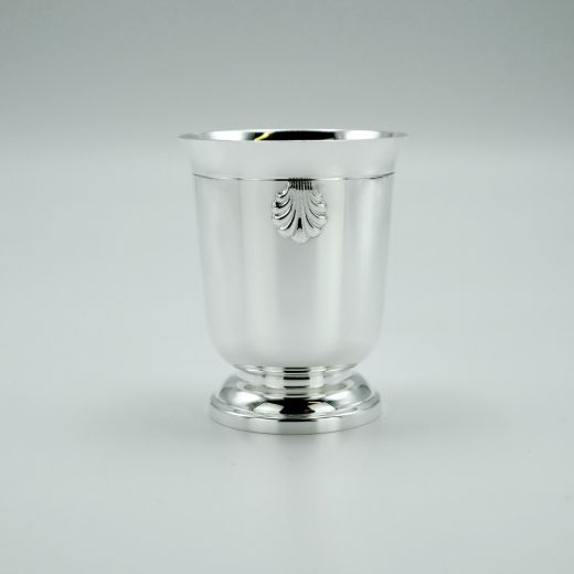 Timbale Coquille Metal Argente 3 Maison 2