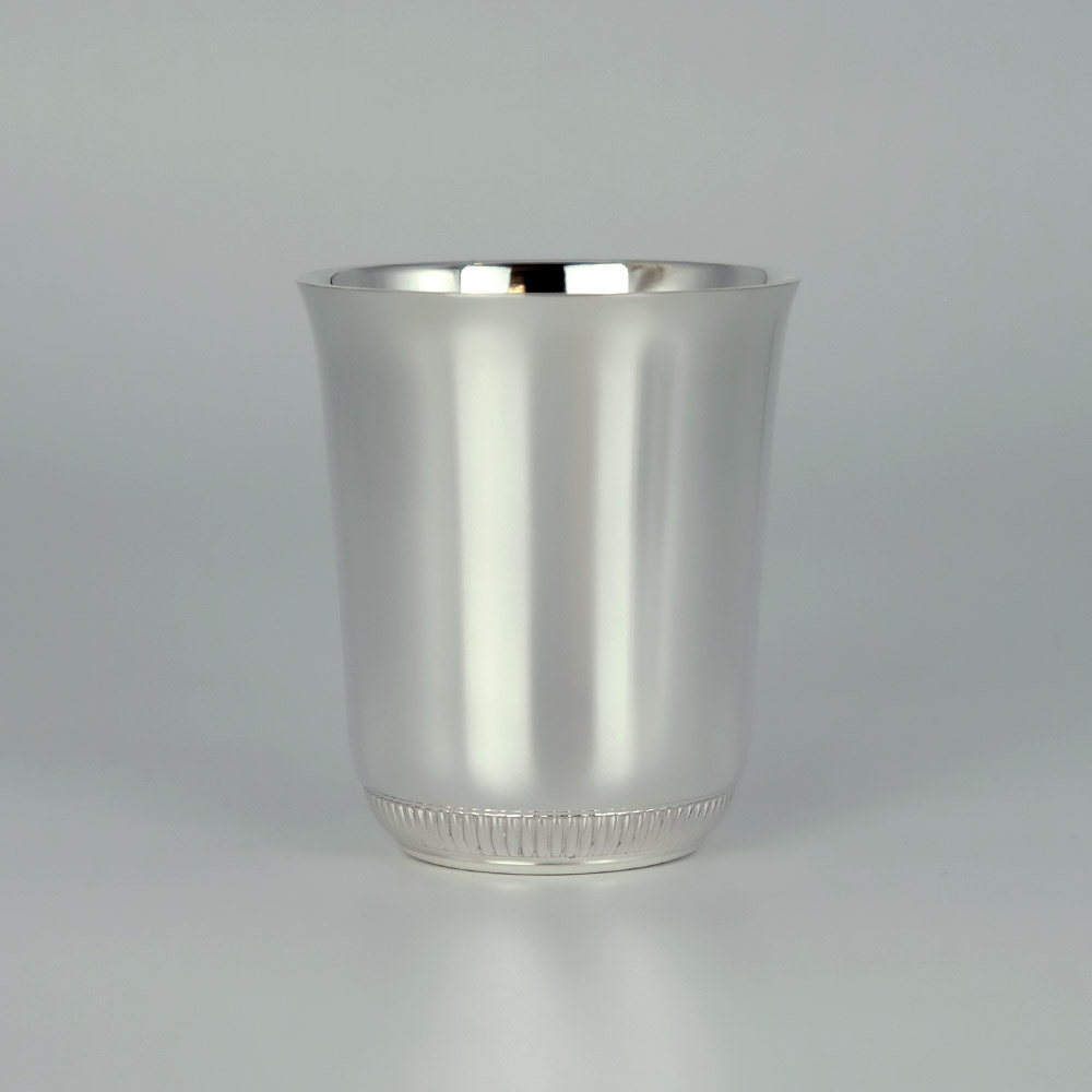 Timbale Godron Metal Argente 2