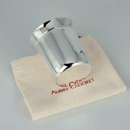 Timbale Perles Metal Argente 1