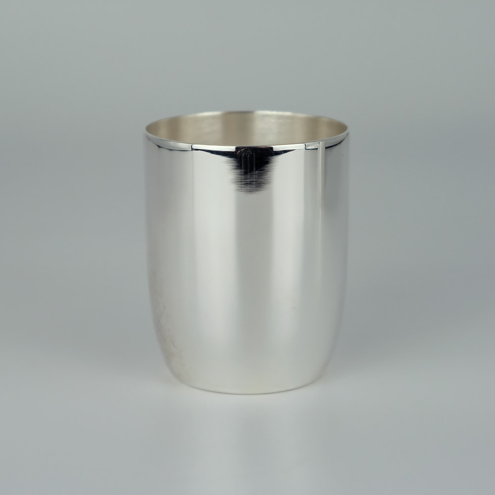 Timbale Tonneau Uni Metal Argente 2