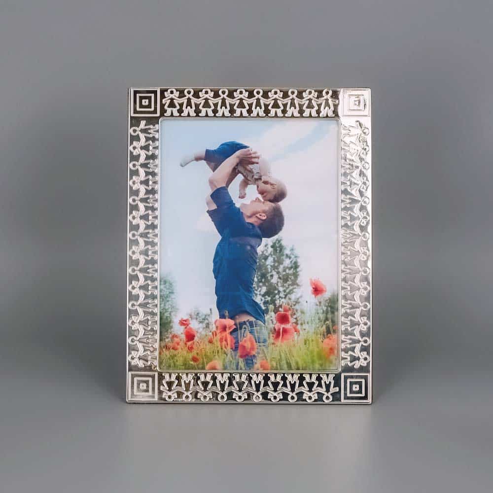 Cadres Photos Argent Massif Ronde D Enfant